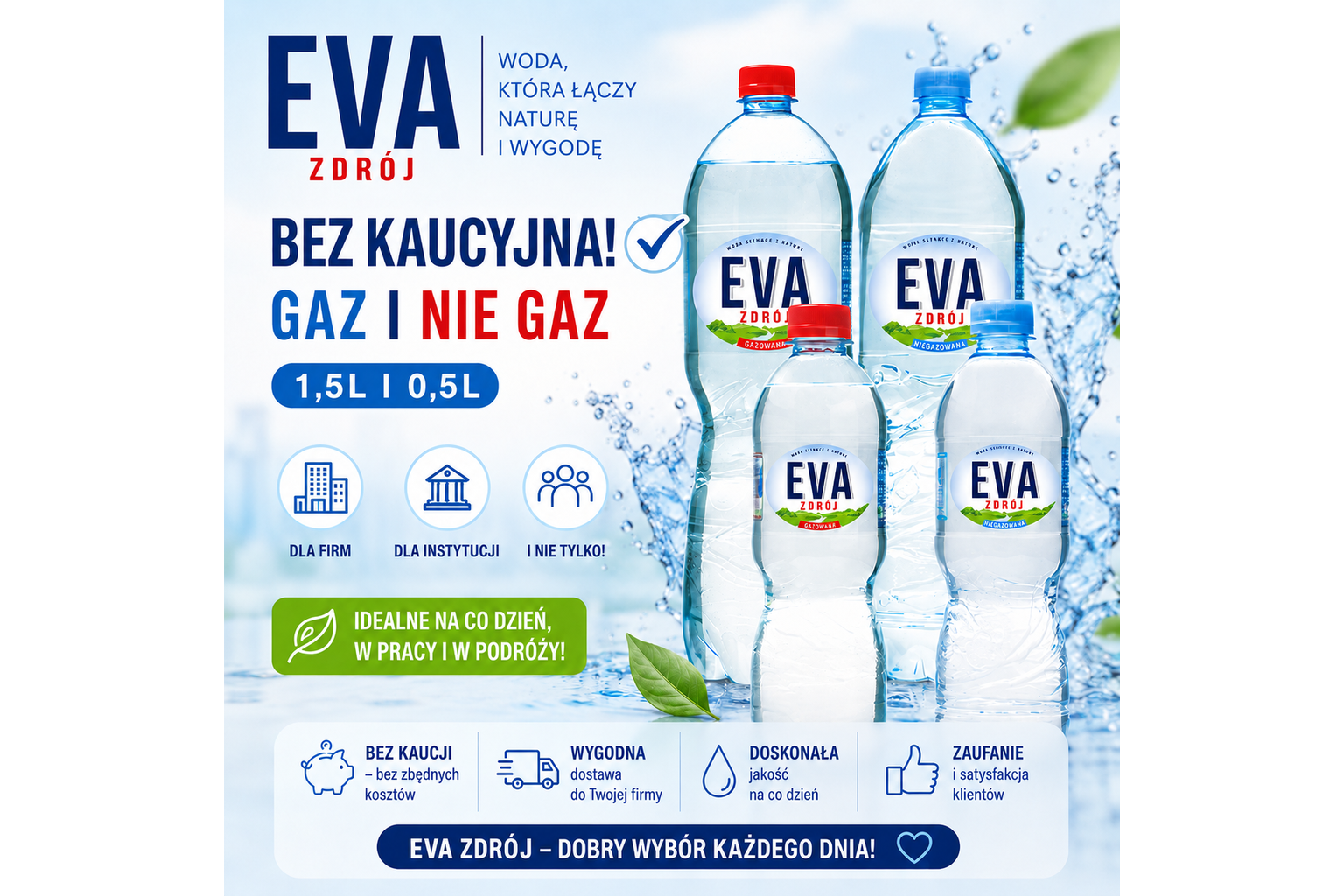 Eva woda bezkaucyjna